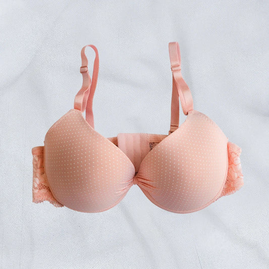 CurveMuse – Figure Shaping Padded Wired Bra, Lace Belts