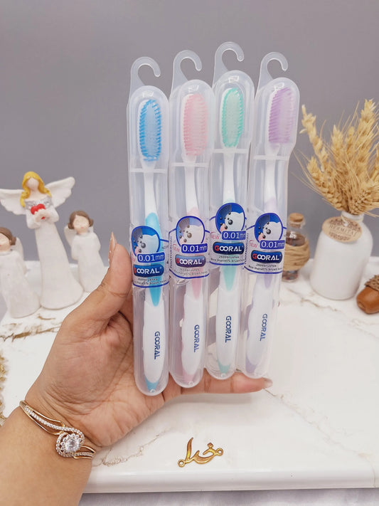 Imported Soft Toothbrush With Hanging Cover