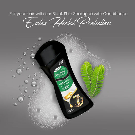 Black Shine Shampoo with Conditioner (210ml)