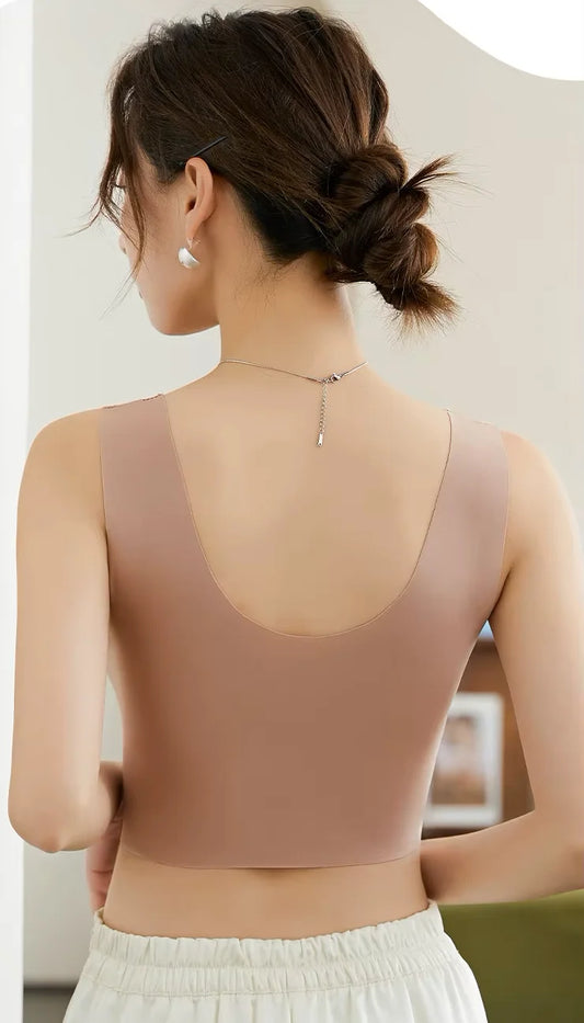 LuxeLace Blouse Bra – Seamless Comfort Meets Elegant Lace