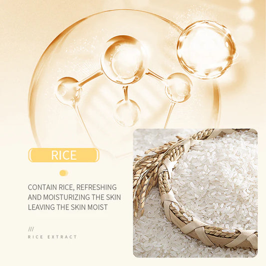 BIOAQUA Rice Raw Pulp Skin Whitening Facial Cleanser