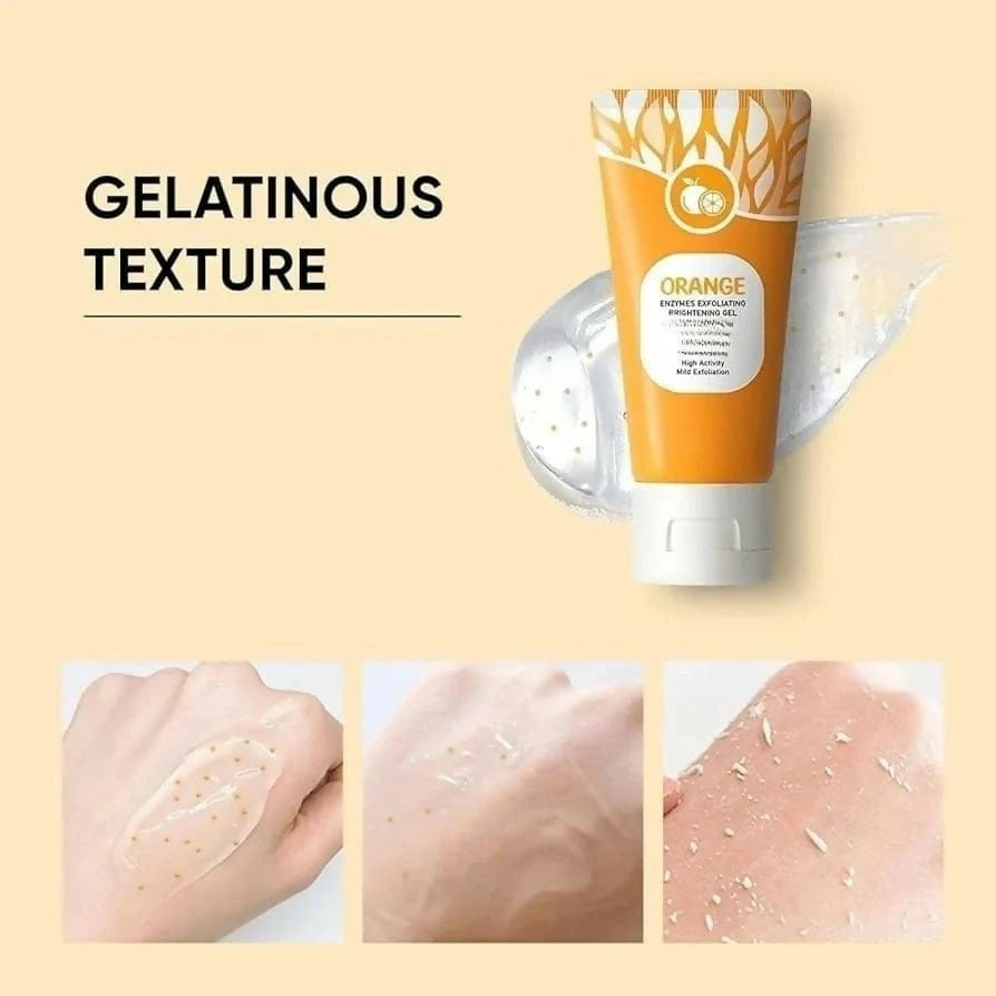 Gegemoon Orange Brightening Gel Cleanser – Deep Cleaning & Skin Brightening Face Wash