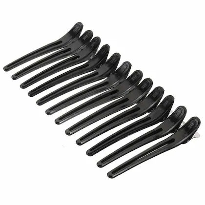 Hair Styling Section Clip Hair Accessories Hair Clip (Black)