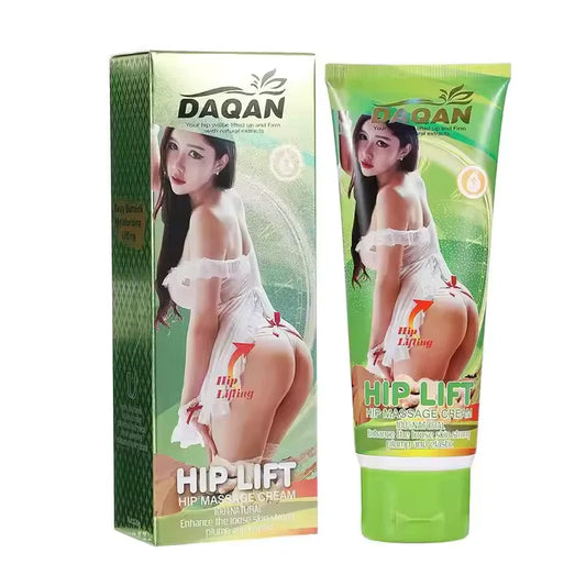 DAQAN Hip Massage Cream Turmeric Extract Hip up Lotion Natural Skin Care Big Butt Cream Body Care Butt Lift Turmeric Cream