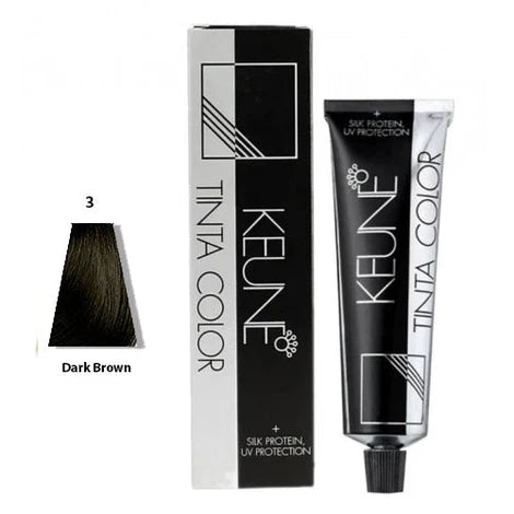 KEUNE Hair Color Dark Brown 3