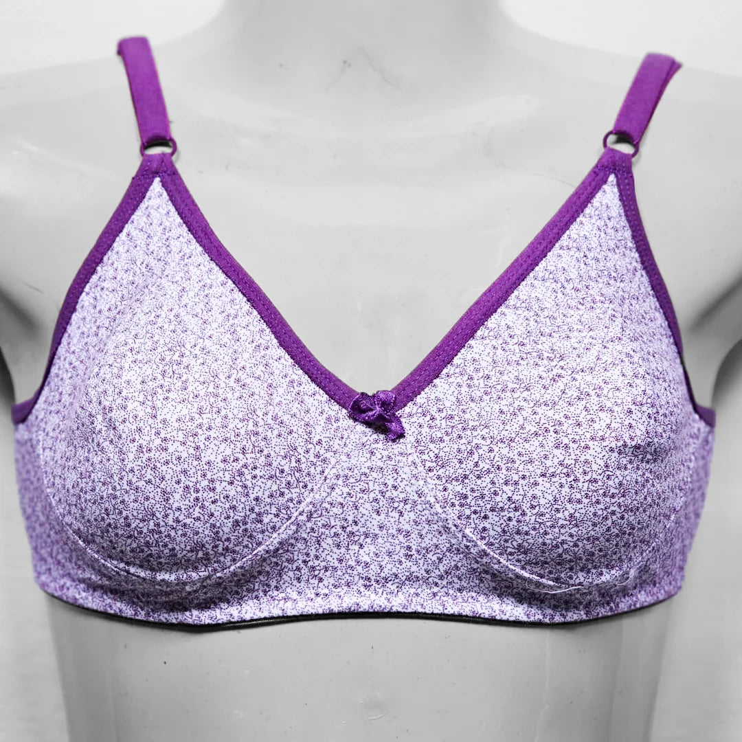 BreezeFit – Lilac Comfort Jersey Bra
