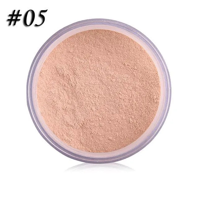 MISS ROSE Loose Powder – Flawless Matte Finish