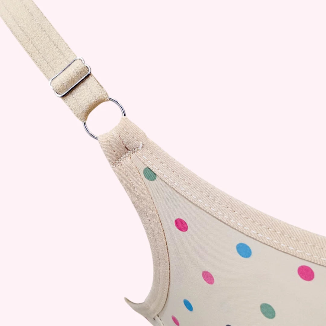 Summer Comfort Polka Bra in Pakistan – Soft T-Shirt Bra for Women