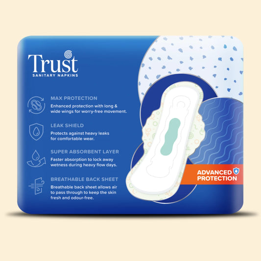 Trust Pads Breathable Maxi Thick Dry Mesh