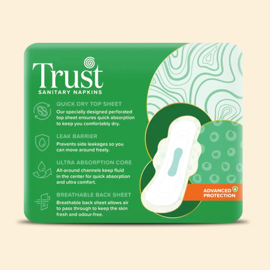 Trust Breathable Ultra Thin Dry Mesh Pads