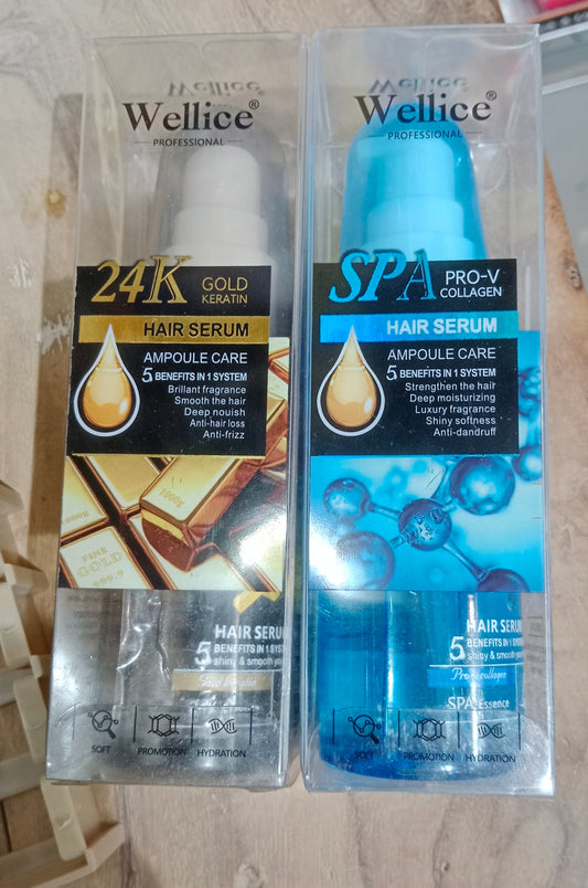 WELLICE SPA PRO V COLLAGEN HAIR SERUM 5in1