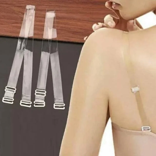 Invisible Adjustable Bra Straps – Detachable & Skin-Friendly