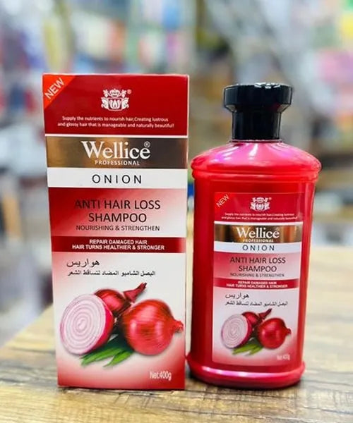 Wellice Onion Anti Hair Loss Shampoo 400ml