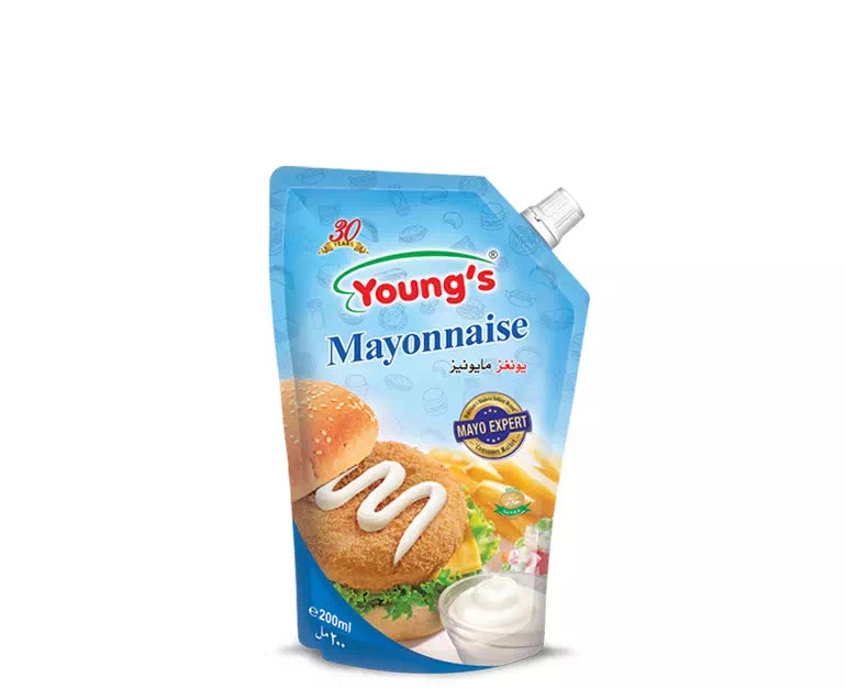 Youngs Mayonnaise 200ml-Pouch
