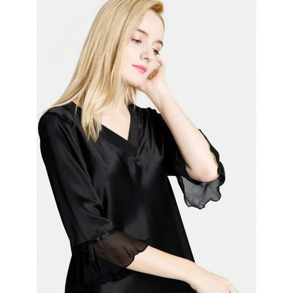 SILK NETRIBBON - BLACK