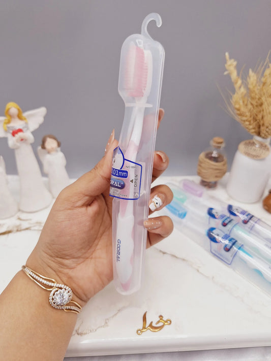 Imported Soft Toothbrush With Hanging Cover