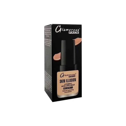 Glamorous Face Skin Illusion Vitamin C Liquid Foundation 25ml