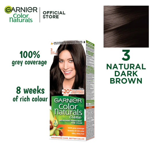 Garnier Hair Colour Dark Brown 3