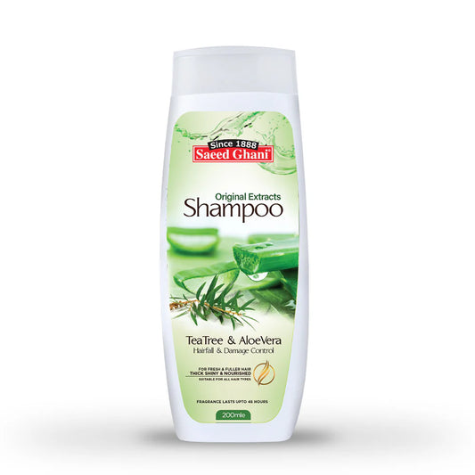 Saeed ghani Tea Tree & Aloe Vera Shampoo
