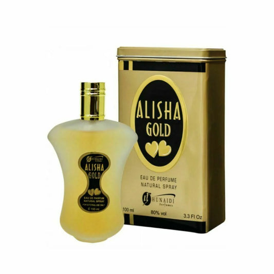 Alisha Gold perfume bottle 