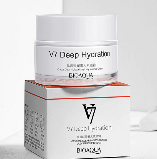 Bioaqua V7 Deep Hydration Face Cream, Whitening & Anti-Wrinkle, Skin Brightening