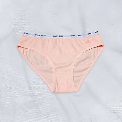 BlushBreeze Mid-Rise Soft Cotton Panty