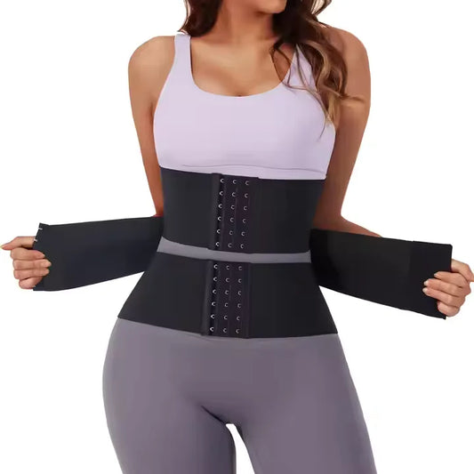 Body Shaper for Women – Sweat Waist Trainer Belt for Tummy Control & Slimming