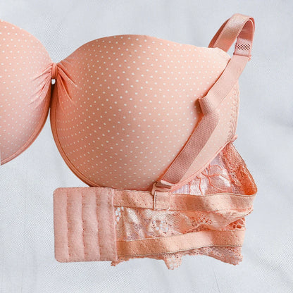 CurveMuse – Figure Shaping Padded Wired Bra, Lace Belts