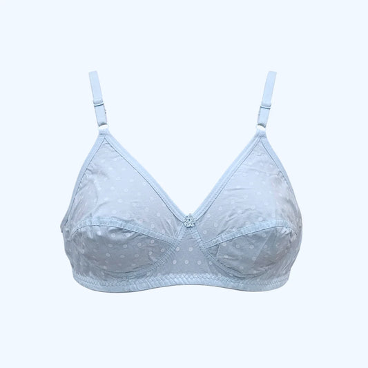 DotSoft Cotton Bra – Lightweight Non Padded T-Shirt Bra for Women
