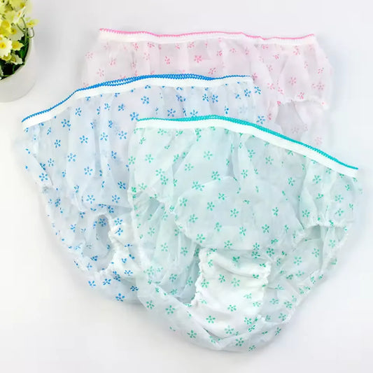 Pack of 6 Disposable Panties for Women – Travel, Period & Postpartum Underwear
