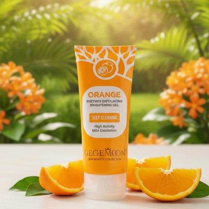 Gegemoon Orange Brightening Gel Cleanser – Deep Cleaning & Skin Brightening Face Wash