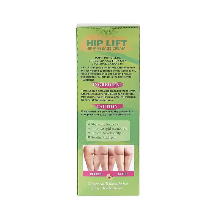 DAQAN Hip Massage Cream Turmeric Extract Hip up Lotion Natural Skin Care Big Butt Cream Body Care Butt Lift Turmeric Cream
