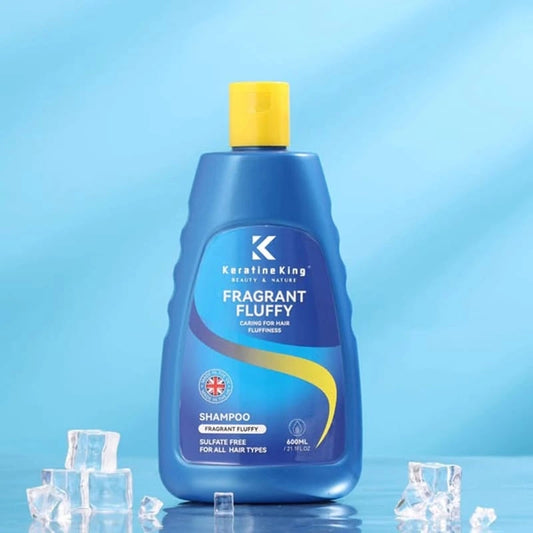 Keratin King Sulfate-Free Shampoo – Smooth & Repair Damaged Hair, Color-Safe Keratin Care