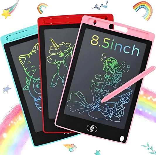 LCD Writing Tablet for Kids – Colorful Doodle Pad for Drawing, Learning & Fun