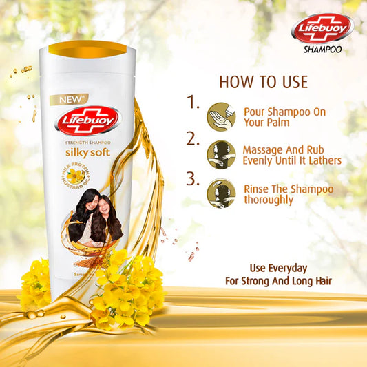 Lifebuoy Shampoo Silky Soft - 370ml (LARGE)
