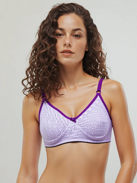 BreezeFit – Lilac Comfort Jersey Bra
