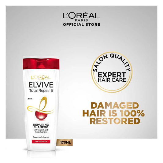 L’Oreal Paris Elvive Total Repair 5 Repairing Shampoo 175ml
