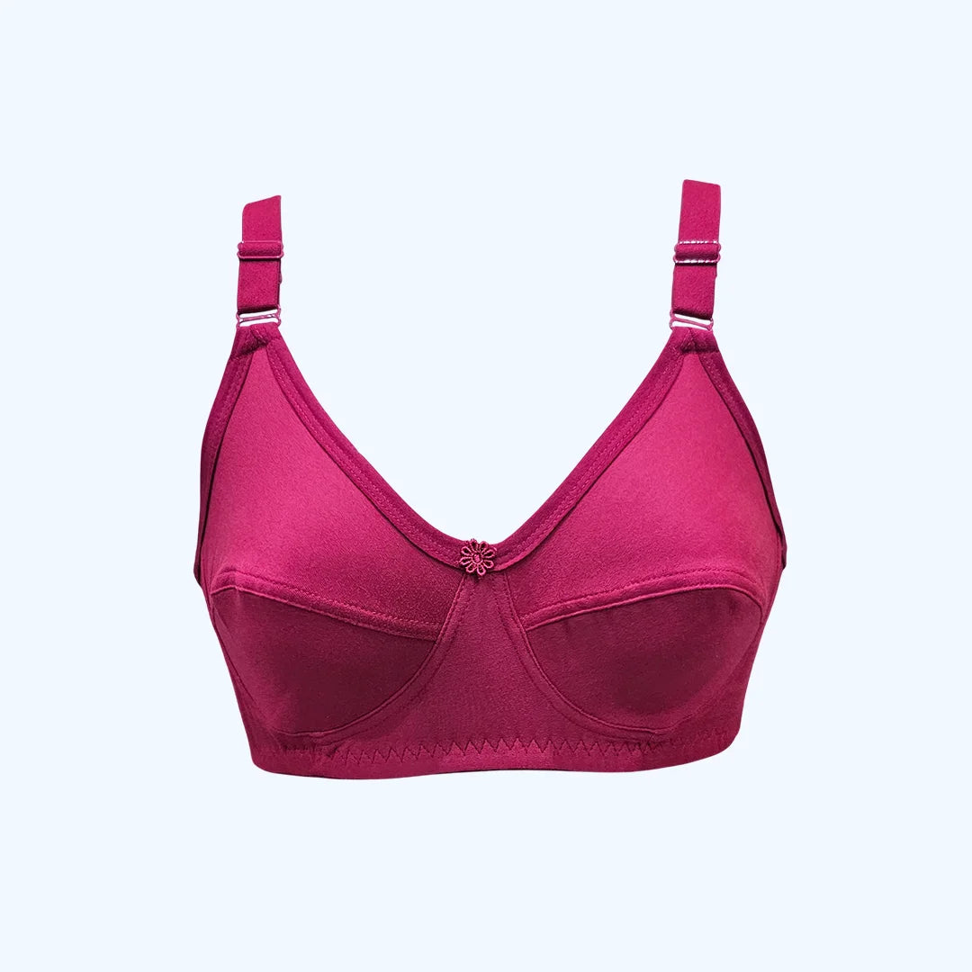 Soft Daily Ware Non Padded Bra in Pakistan – Soft T-Shirt Bra for Women