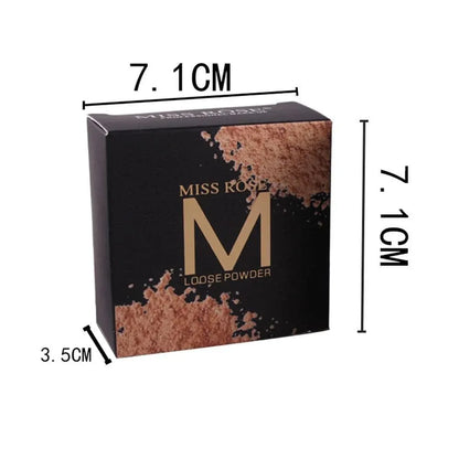 MISS ROSE Loose Powder – Flawless Matte Finish