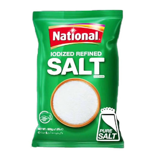 National Iodized Refined Salt 800 gr
