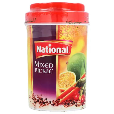 National Mixed Pickle Jar 900 gm