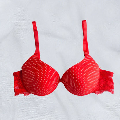 CurveMuse – Figure Shaping Padded Wired Bra, Lace Belts