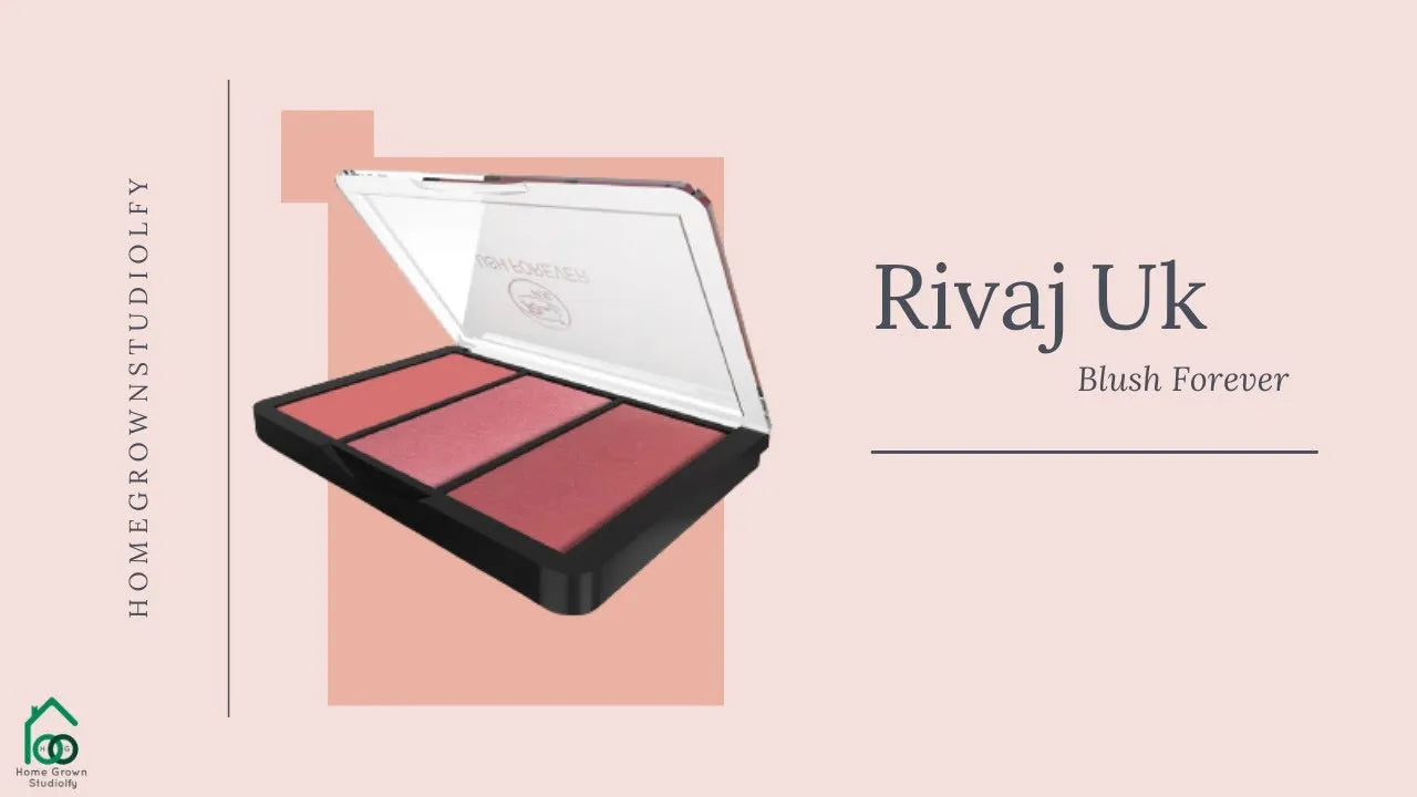Rivaj Uk 3in1 Blush Forever Powder Kit