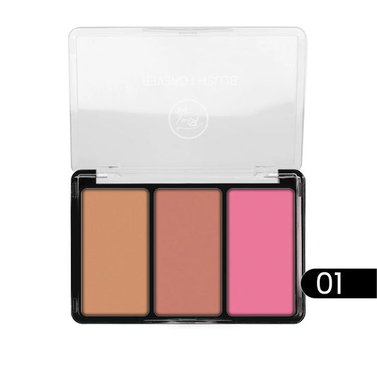 Rivaj Uk 3in1 Blush Forever Powder Kit