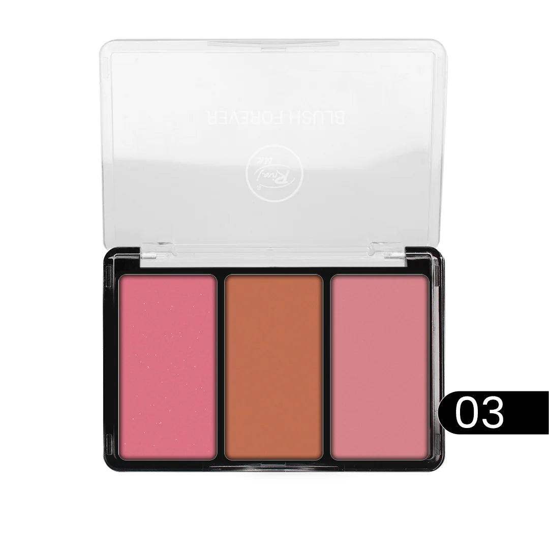 Rivaj Uk 3in1 Blush Forever Powder Kit