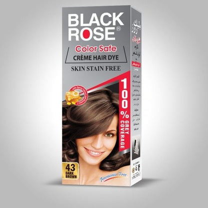 Black Rose Hair Colour Dark Brown & Black