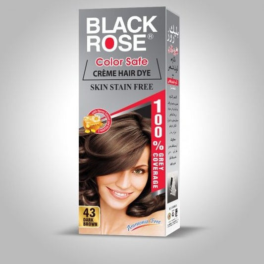 Black Rose Hair Colour Dark Brown & Black