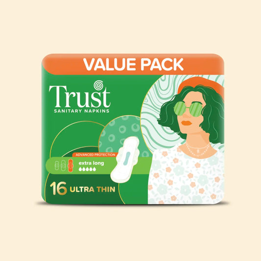 Trust Breathable Ultra Thin Dry Mesh Pads