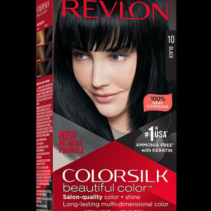 Revlon Colour Silk Hair Colour Black 10