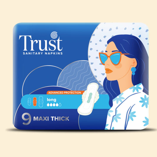 Trust Pads Breathable Maxi Thick Dry Mesh